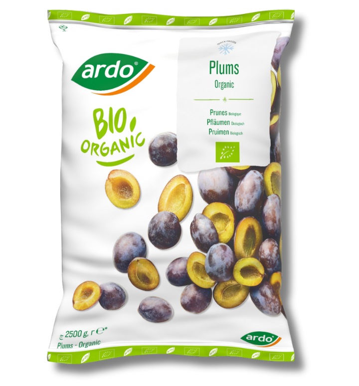 Økologiske sveskeblommer (halve og uden sten) 2500 g