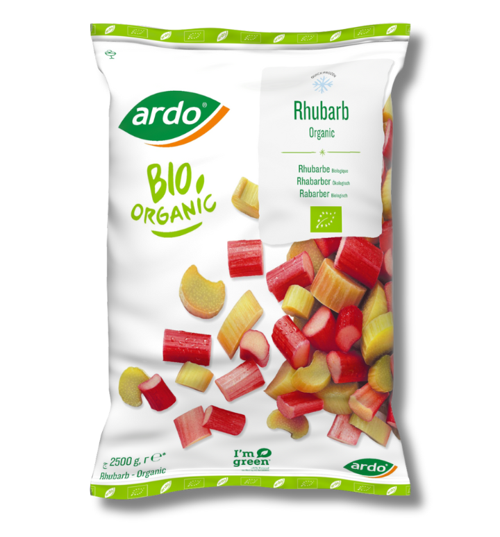Økologiske rabarber 2500 g