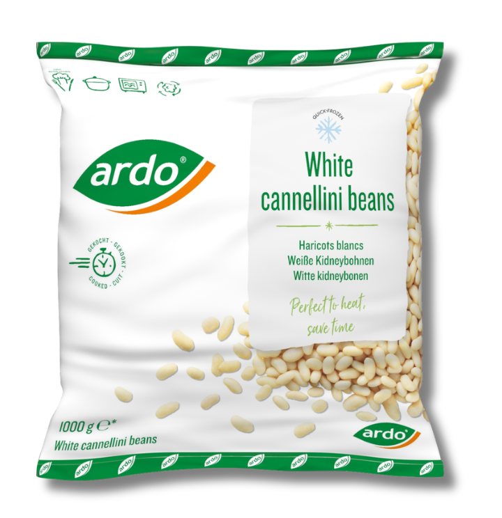 Cannellini bønner, forkogte 1000 g