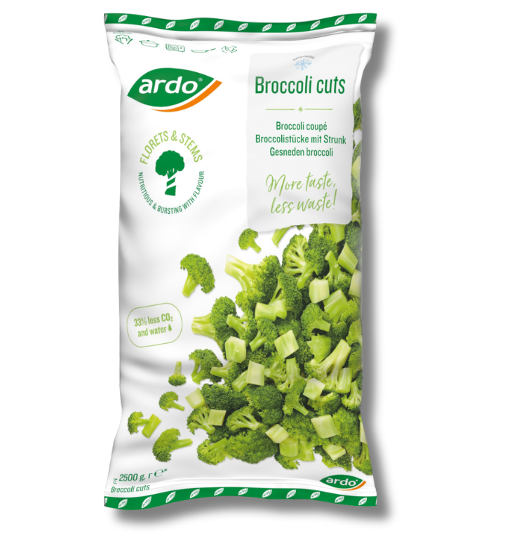 Broccolimix af buketter og stilke 2500 g